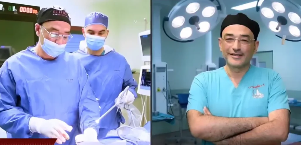 فريق جراحي يجري عملية جراحية خلال ورشة جراحات القولون بمستشفيات جامعة عين شمس