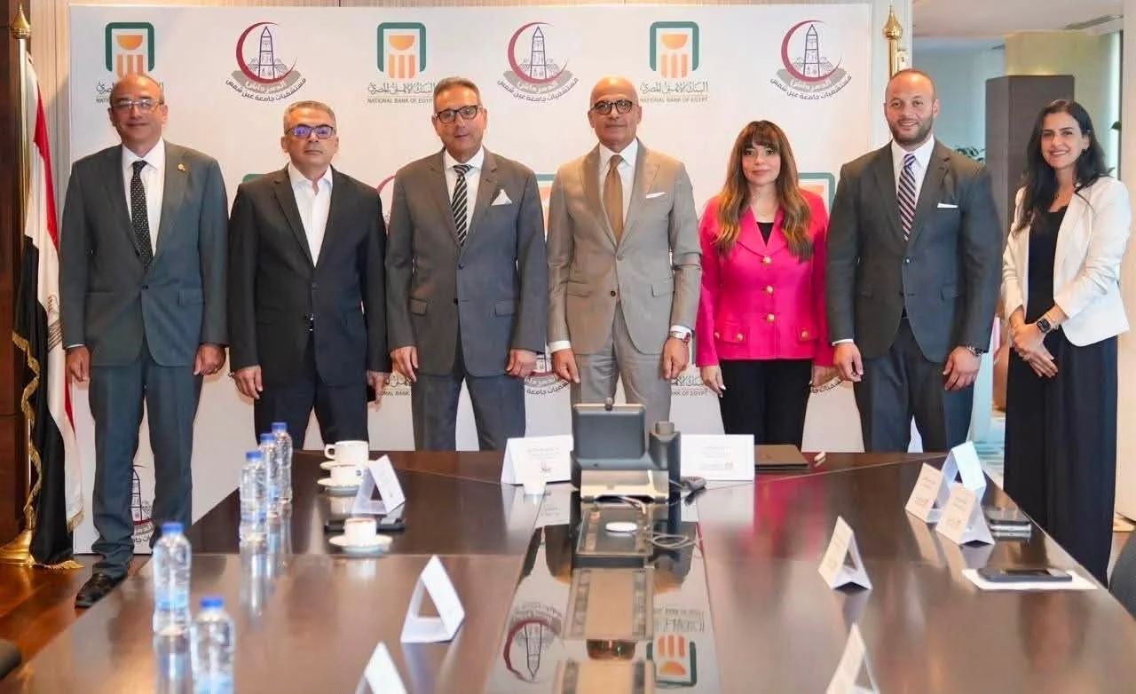توقيع بروتوكول تعاون بين مستشفيات جامعة عين شمس والبنك الأهلي المصري