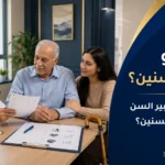 طبيب مسنين يتحدث مع كبير سن وأحد أفراد أسرته خلال تقييم طبي شامل