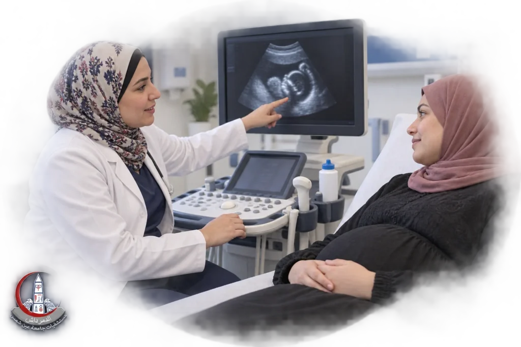 متابعة الحمل في عيادة النساء والتوليد